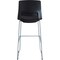 Lorell Artic Series Stack Stool Fabric Black, Foam Seat Black Back, PK2 42951 - alternate 5